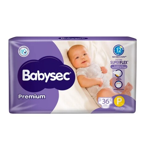 BabySec pañales Premium Px36