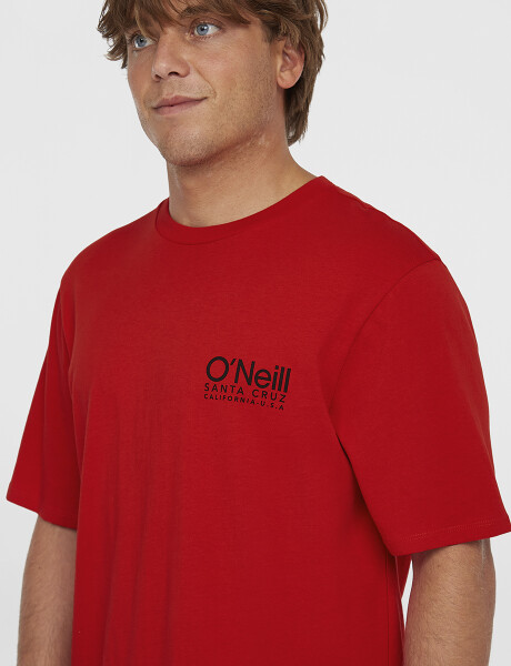 Remera O'Neill Cali Logo Rojo