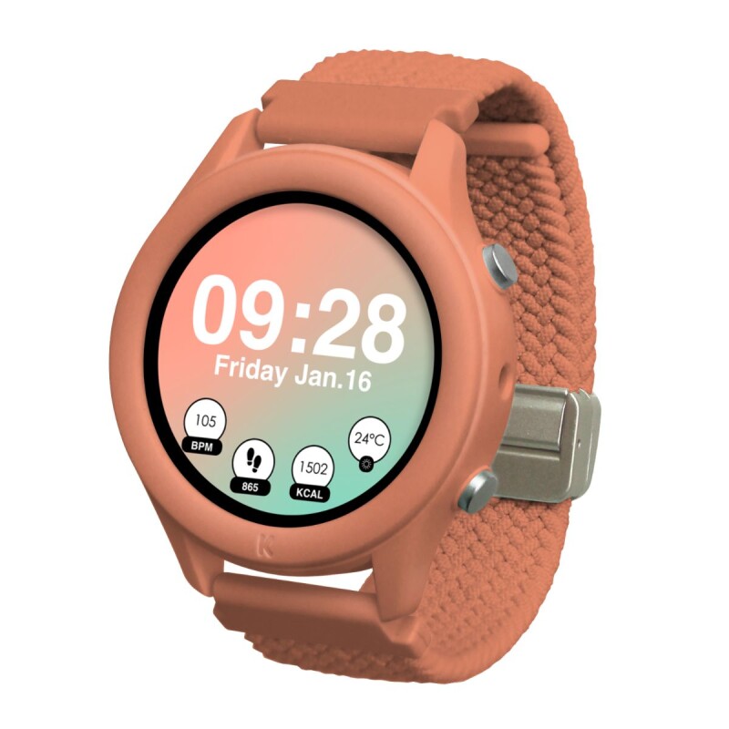 K-WATCH Reloj Inteligente Kidywolf Para Adolescentes +8 - Rojo