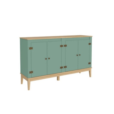 APARADOR BUFFET COLONIAL 149X90X41 OLIVA/MIEL APARADOR BUFFET COLONIAL 149X90X41 OLIVA/MIEL