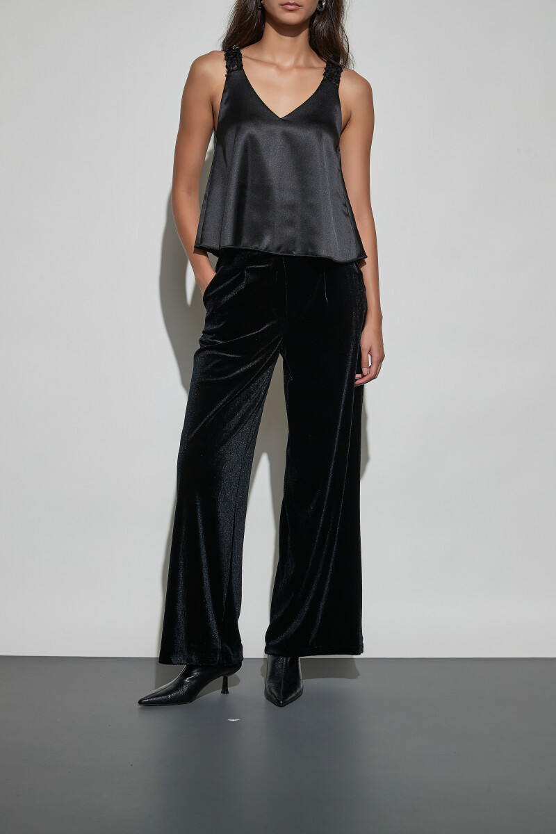 PANTALON TULIANA - NEGRO 