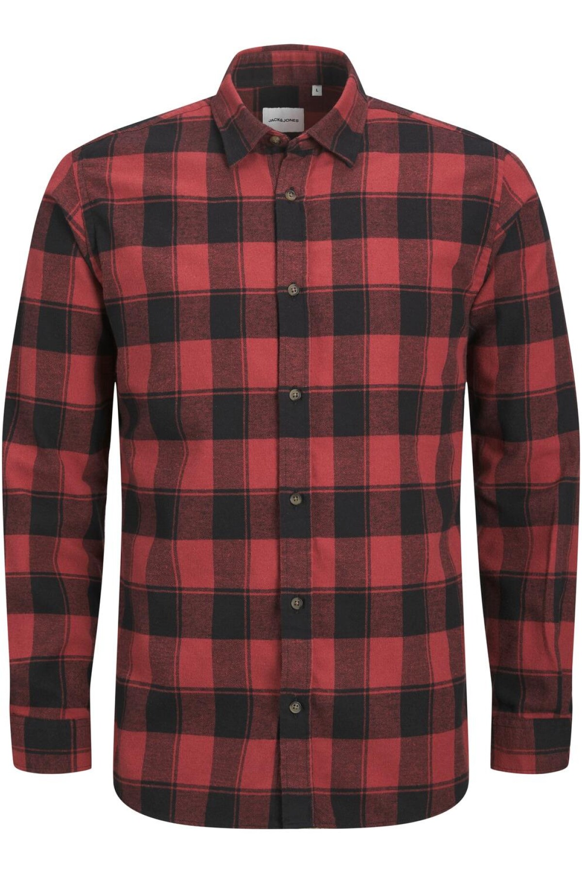 Camisa Plain Brick Red