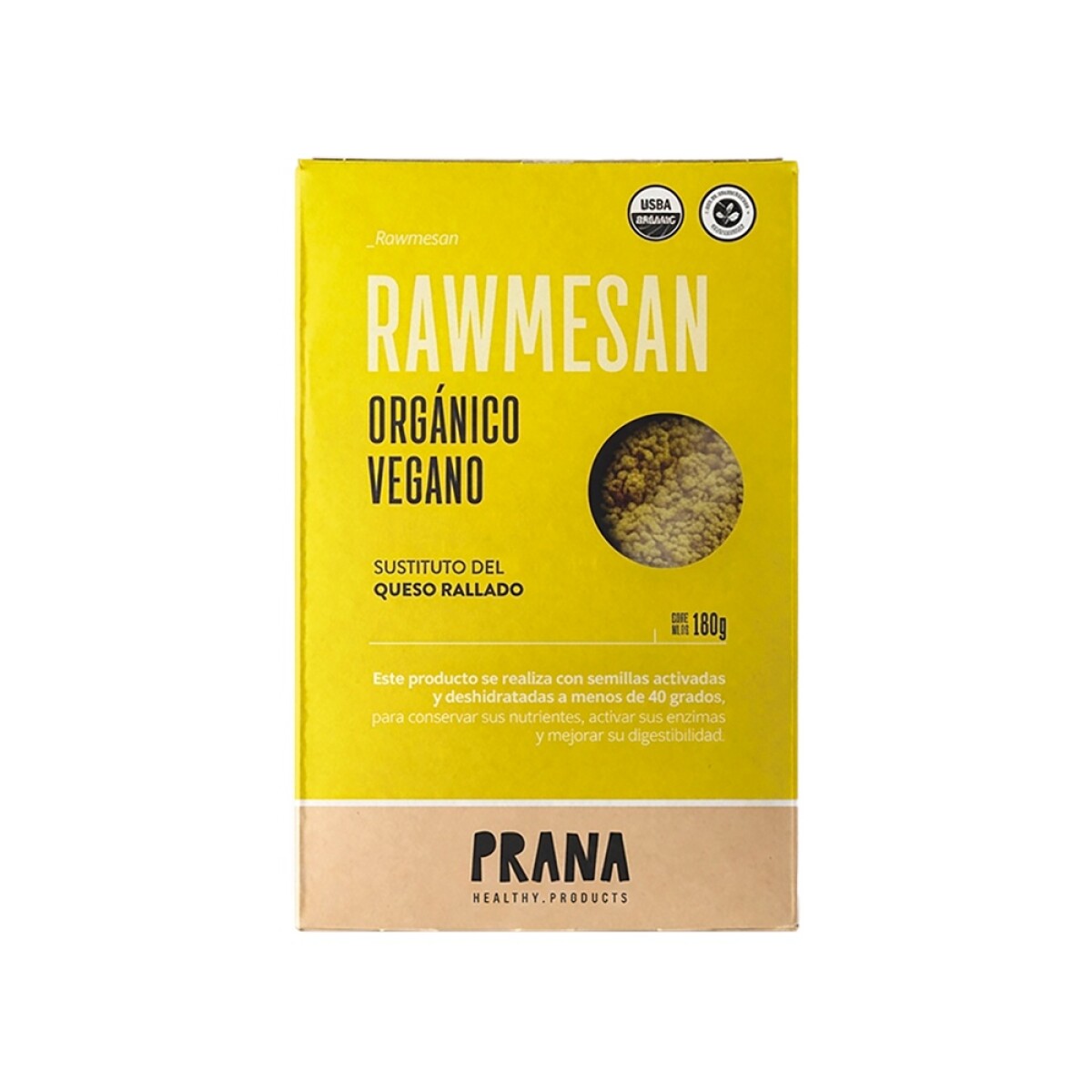 Rawmesan Orgánico 180g Prana 