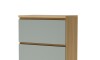 Bajo mesada 80 cm 1 Puerta Basculante 1 cajón - Rainha Gris