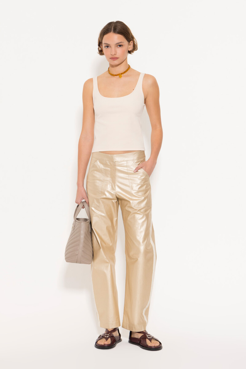 PANTALON GOLD Dorado