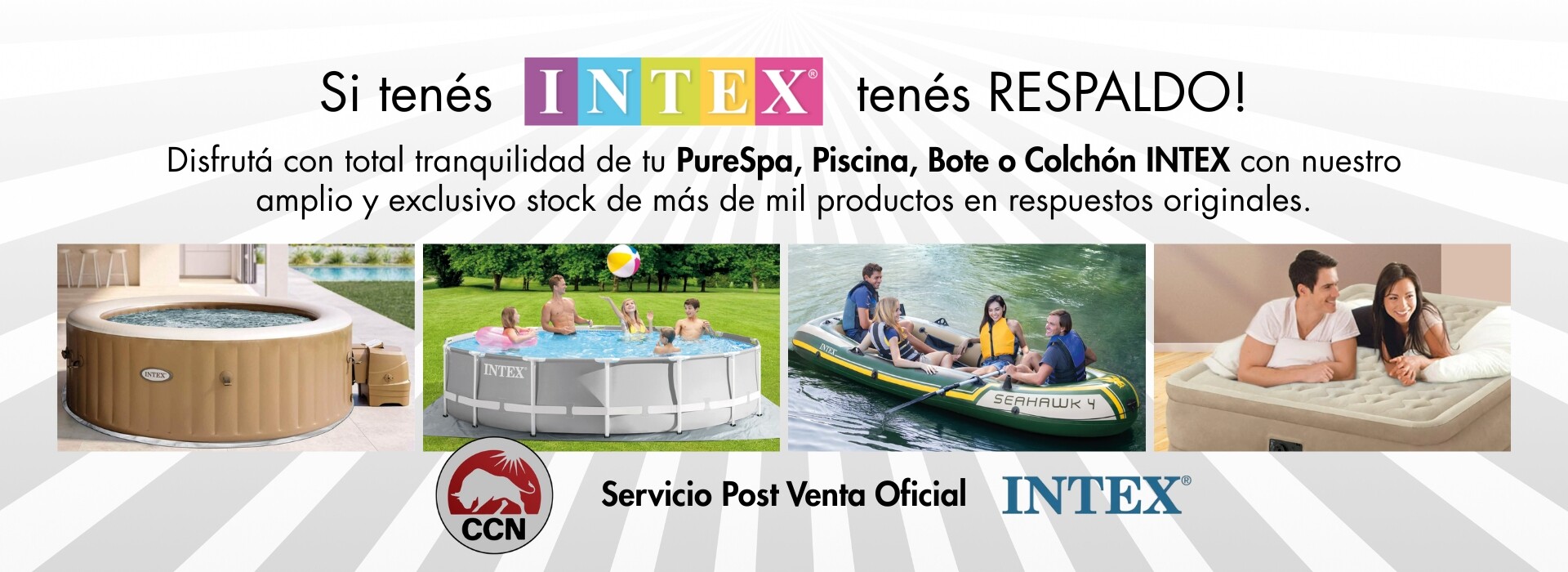 HomeSlider Repuestos Intex