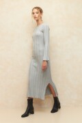 VESTIDO FEZ Gris Melange
