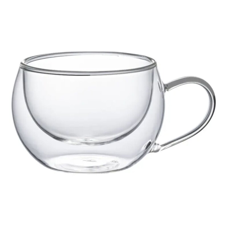 Set de 2 tazas Varenna doble pared en borosilicato 270 ml Set de 2 tazas Varenna doble pared en borosilicato 270 ml