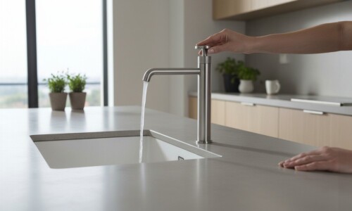 Grifería alta estilo industrial B088 02 45 1 Grifería Alta Estilo Industrial B088 02 45 1