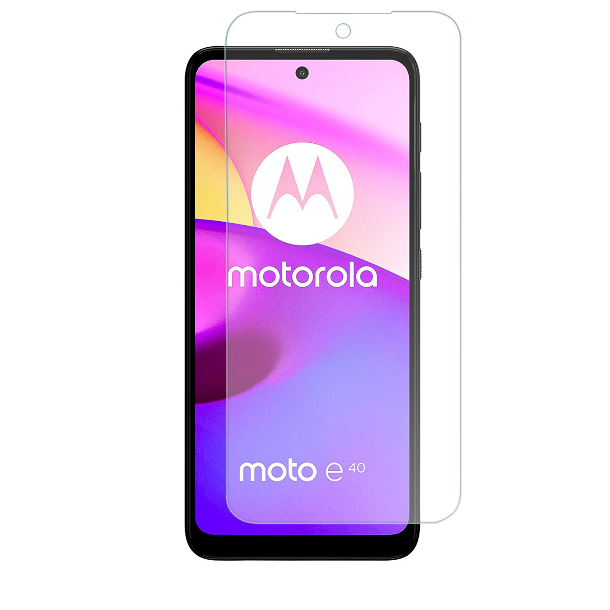 Vidrio Templado Dureza 9H para Motorola Moto E40 Transparente