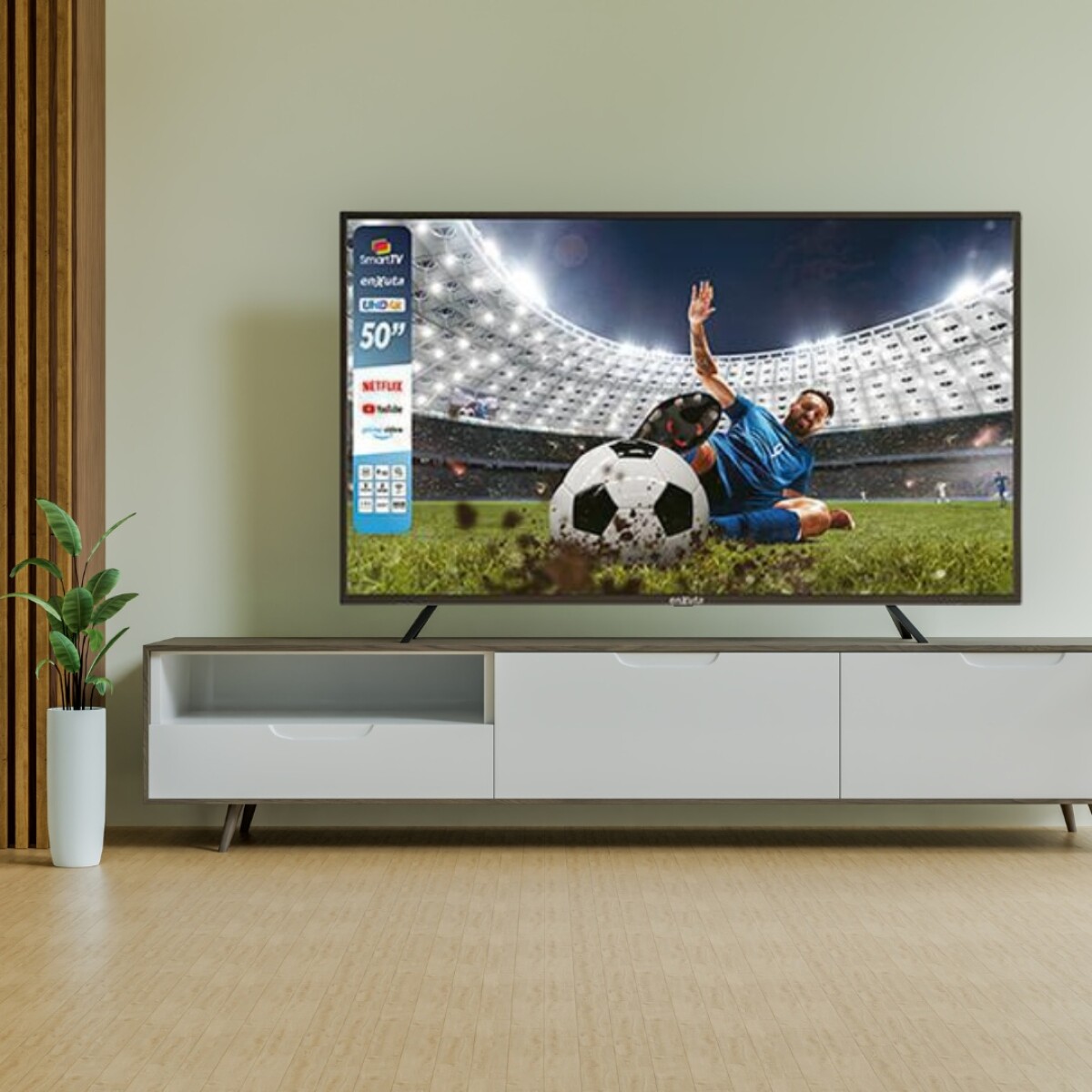 Televisior Led Smart 50" Enxuta - N/a 