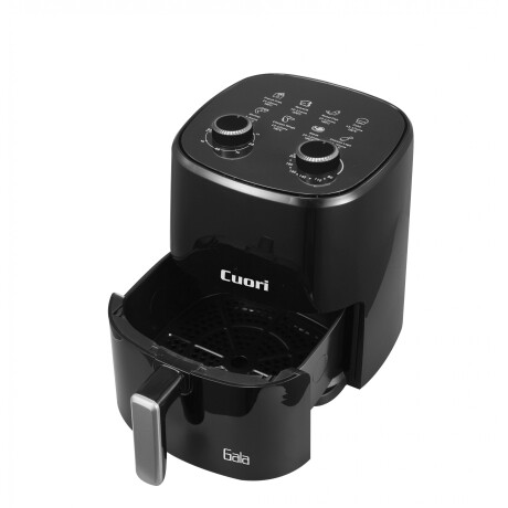 Freidora Sin Aceite De Aire Cuori Gala 1450w 4l Negra Negro
