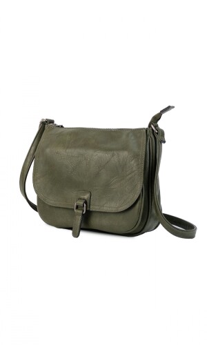 BANDOLERA MORRAL RAQUEL VERDE MILITAR