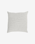 Almohadón Marena 100% lino rayas blanco y negro 45 x 45 cm Almohadón Marena 100% lino rayas blanco y negro 45 x 45 cm