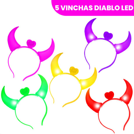 Set Cotillón N2 Luminoso Led 50pcs P/ Fiestas Eventos Cot001002