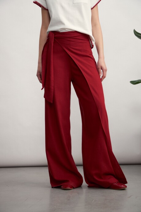 Pantalón Perla Bordó