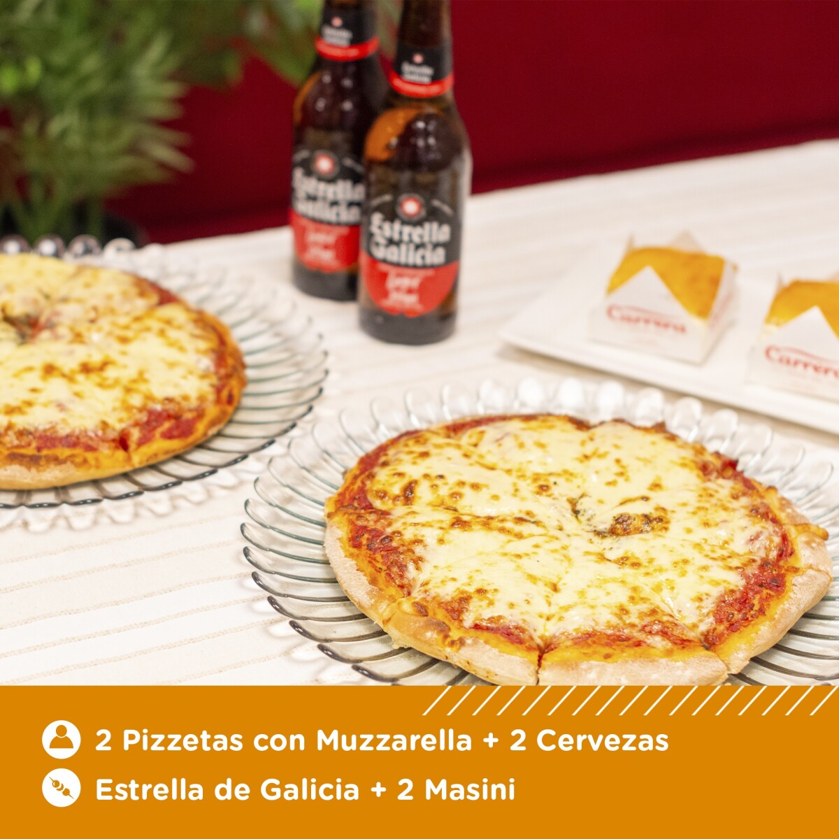 Pizzeta, Masinis y cerveza - 000 