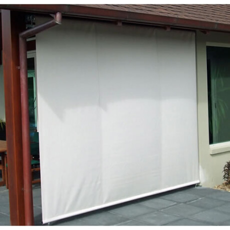 Toldo vertical de enrollar impermeable con filtro UV de 240 cm de ancho x 260 cm de altura Toldo vertical de enrollar impermeable con filtro UV de 240 cm de ancho x 260 cm de altura