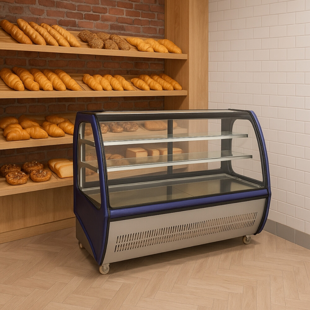 Vitrina Refrigerada Curva 380 Litros 2 Repisas Vitrina Refrigerada Curva 380 Litros 2 Repisas