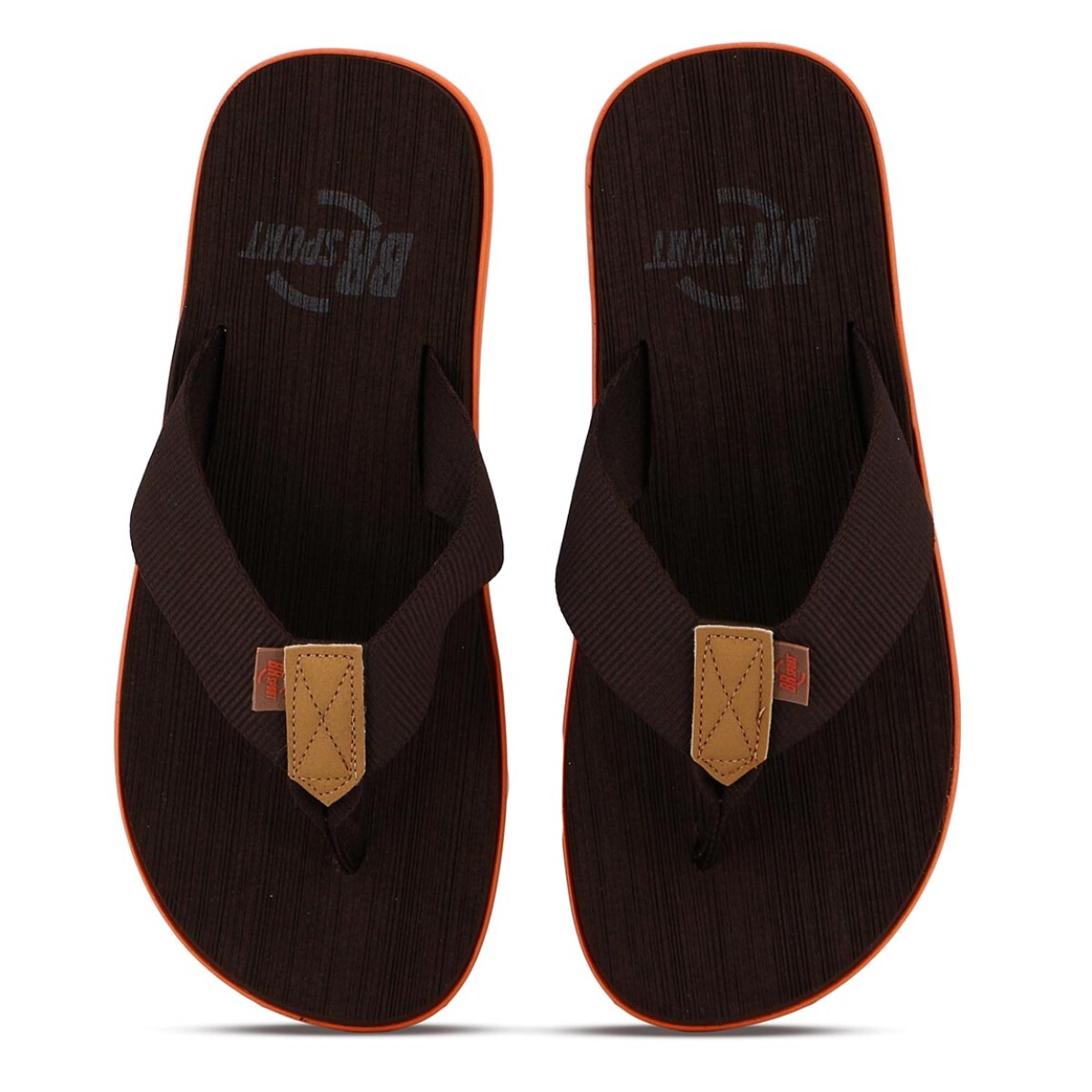 Chanclas Hombre Br Sport - Cafe-caramelo 