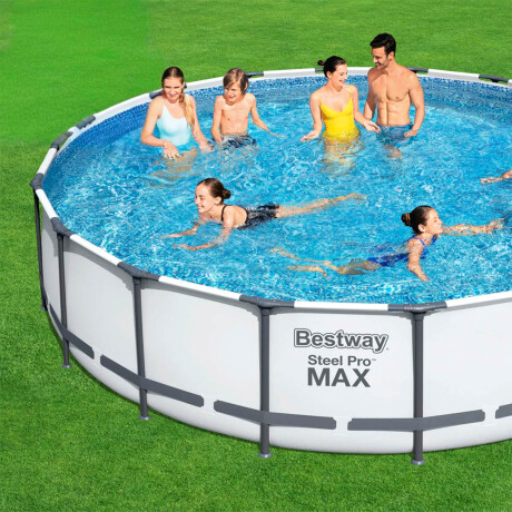 Piscina Bestway Estructural 23062 L + Bomba + Regalos Piscina Bestway Estructural 23062 L + Bomba + Regalos
