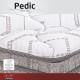 Sommier 2 plazas Pedic MARRON