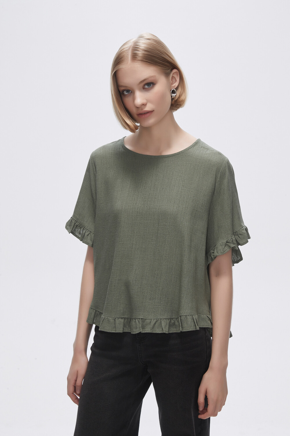 Blusa Abbas Verde Oliva