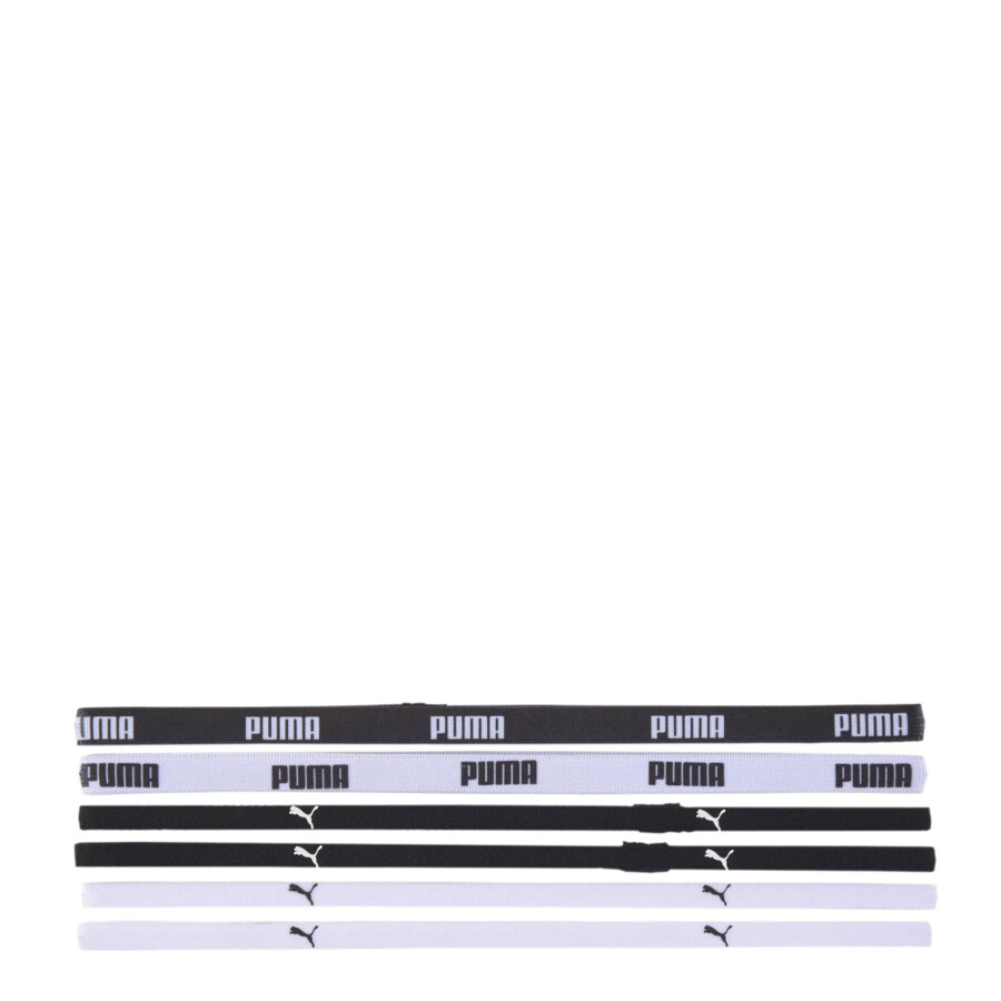 Vincha Puma Sport 6 Blanco - Negro