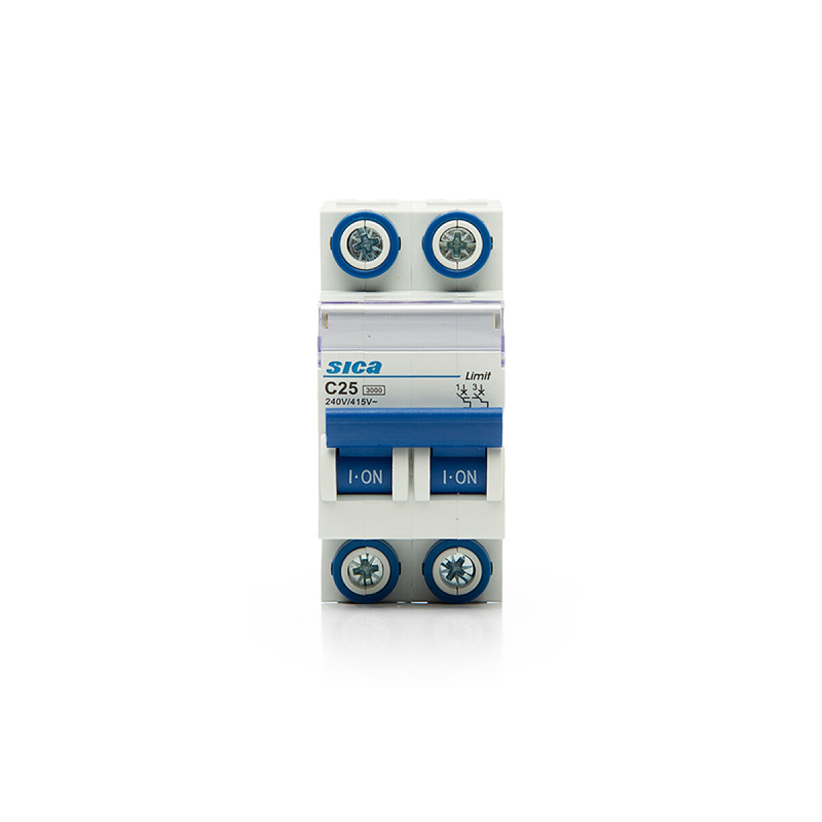 Llave térmica din Sicalimit 2P 25A 3kA - SK2225 