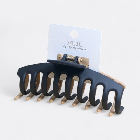 Pinza Para Cabello 2 Colores Marrón Y Negro