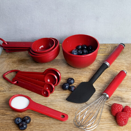 Set 4 piezas para hornear Rojo KitchenAid Set 4 piezas para hornear Rojo KitchenAid