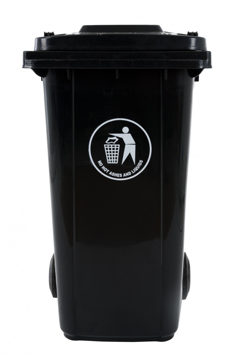 Contenedor De Residuos Negro - 240 Litros 