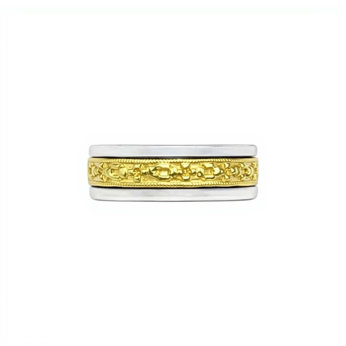 Alianza Labrada-Plata y Oro-Sin Piedra-AL5001 - sinpiedra 