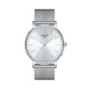 Reloj Tissot Everytime 40mm T1434101101100 para hombre con correa de acero plateado Plateado