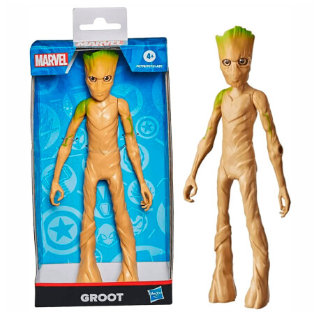 Muñeco Figura 24cm Marvel Groot Spiderman Ironman Groot