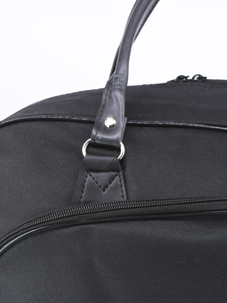 BOLSO CON RUEDAS OXFORD NEGRO