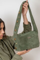 Cartera bohemia Verde
