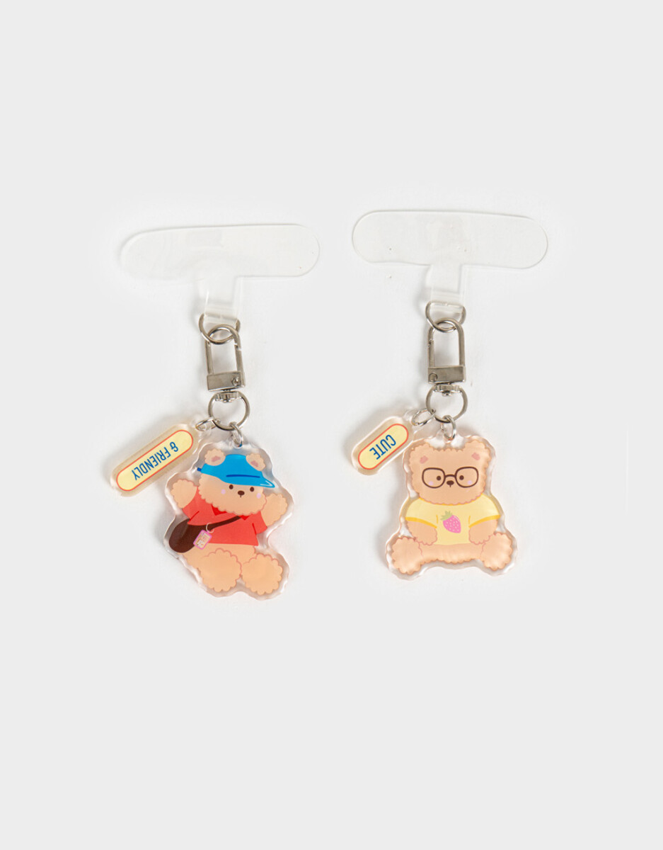 Set De Accesorios De Celular Mini De Acrílico Para Compartir 