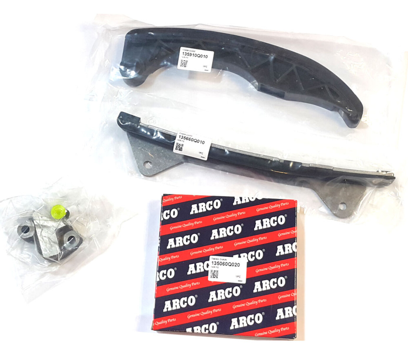 KIT DE DISTRIBUCION BYD PARCIAL CADENA-TENSOR F0 PEUGEOT 107 ARCO 