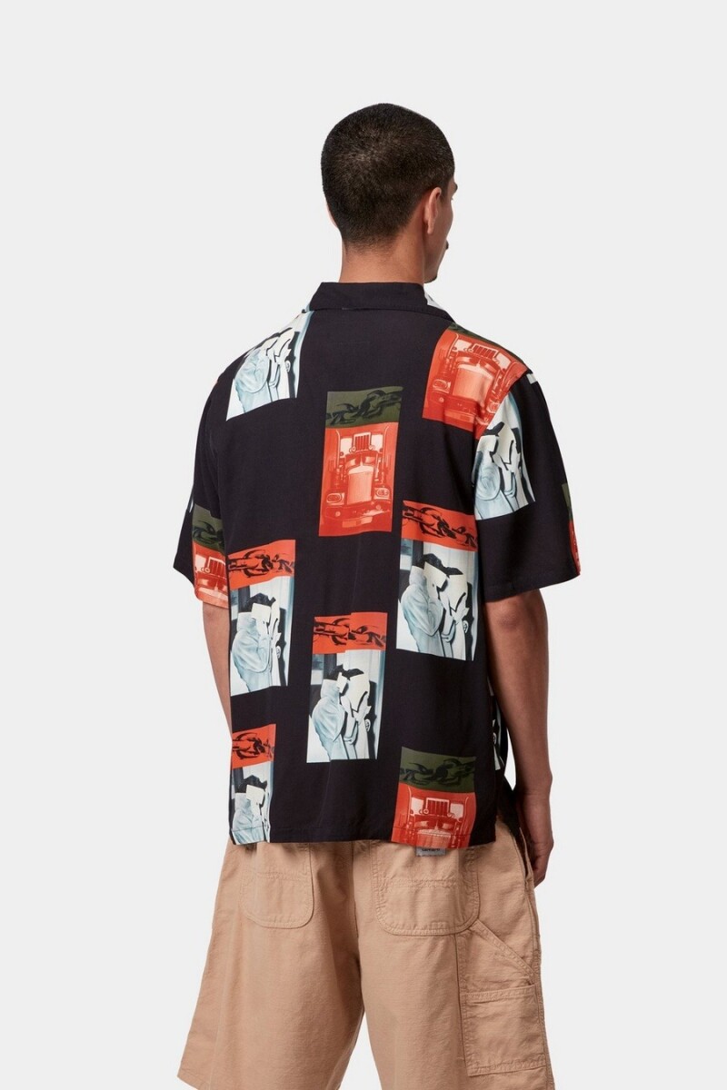 S/S Sean Hamilton Shirt Negro