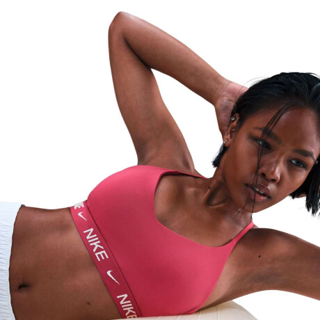 Top Nike Indy Light Support de Mujer Rojo