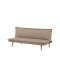Sofá Cama Click Clack, 2 Cuerpos Nero Beige