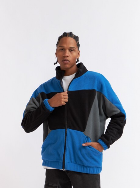 CAMPERA RULO AZUL