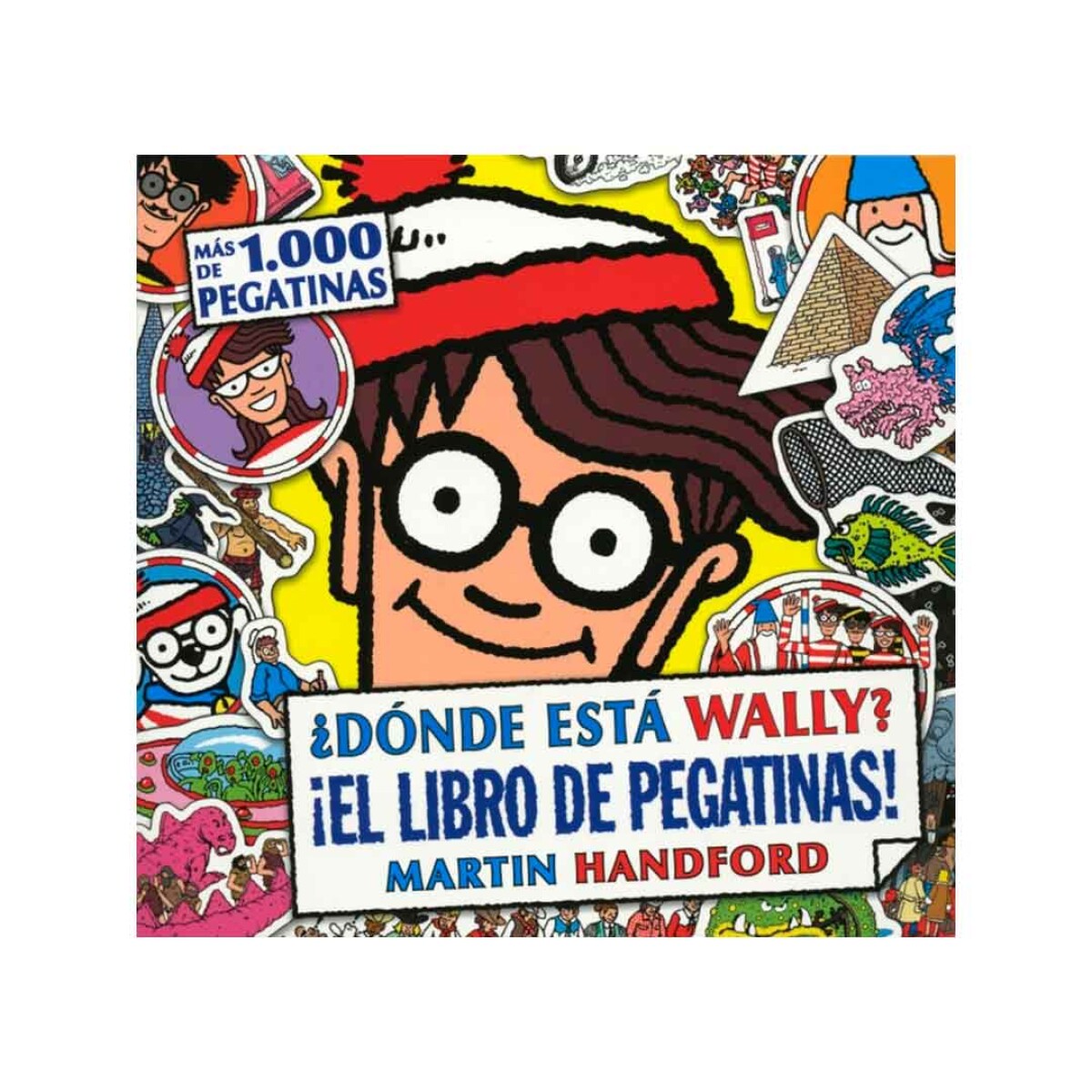 Mini Libro de pegotines ¿Donde está Wally? stickers - 001 