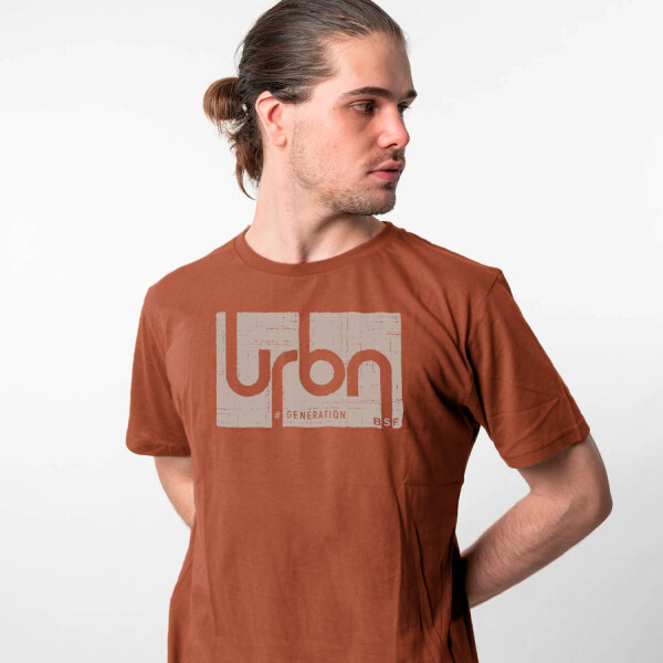 T-Shirt Print Urban Brick