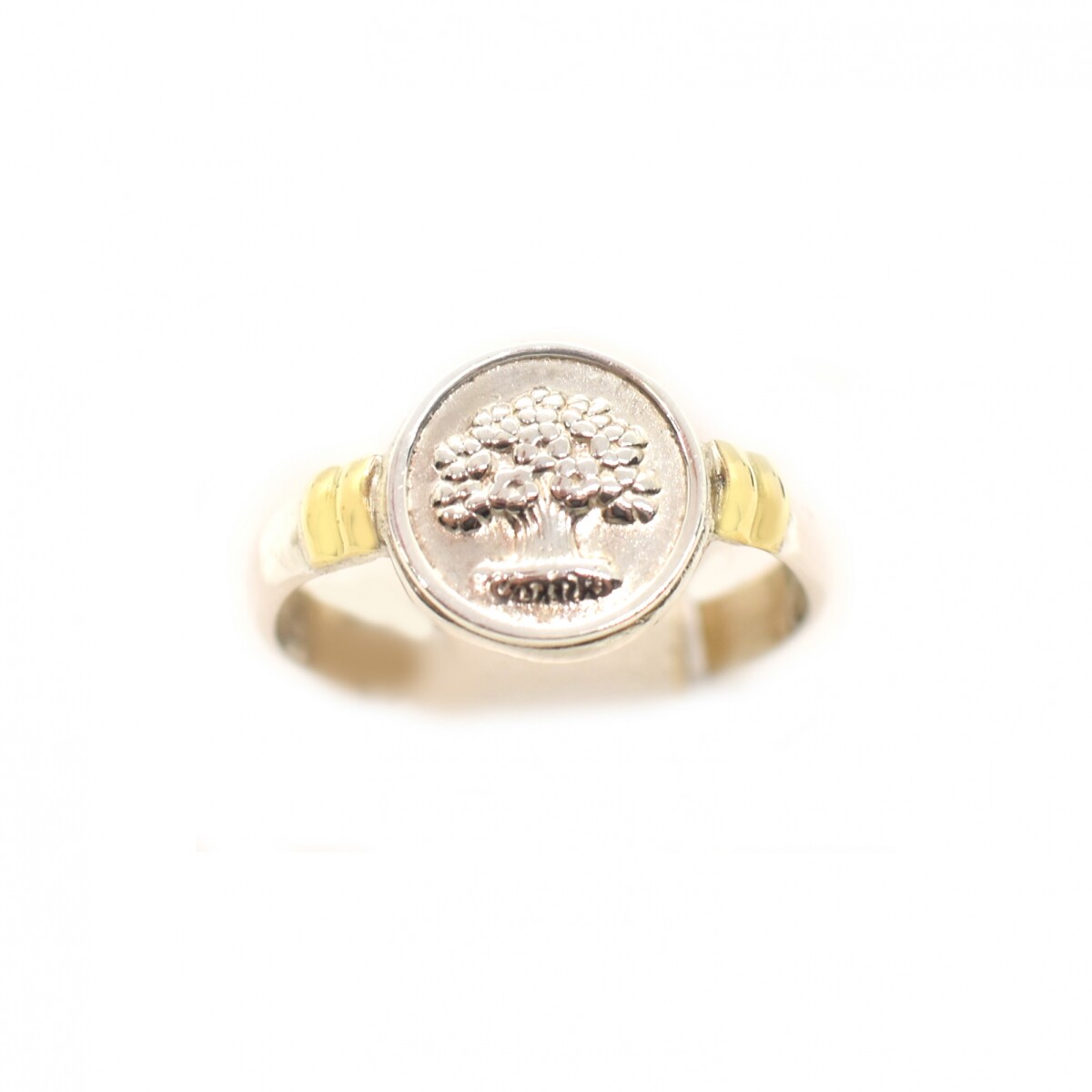Anillo en Oro y Plata 925 