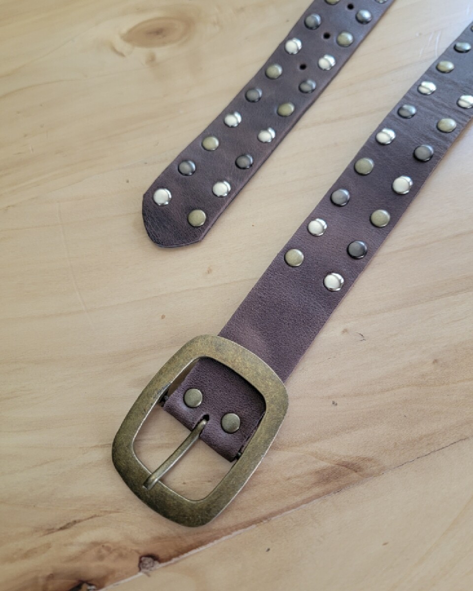 Cinto Snake - Marron combinado 