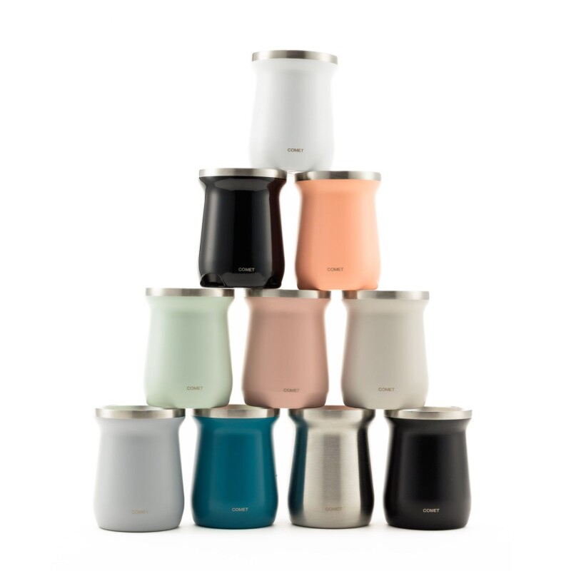 Mate Comet Amalfi 160 ml Acero Inoxidable Gris