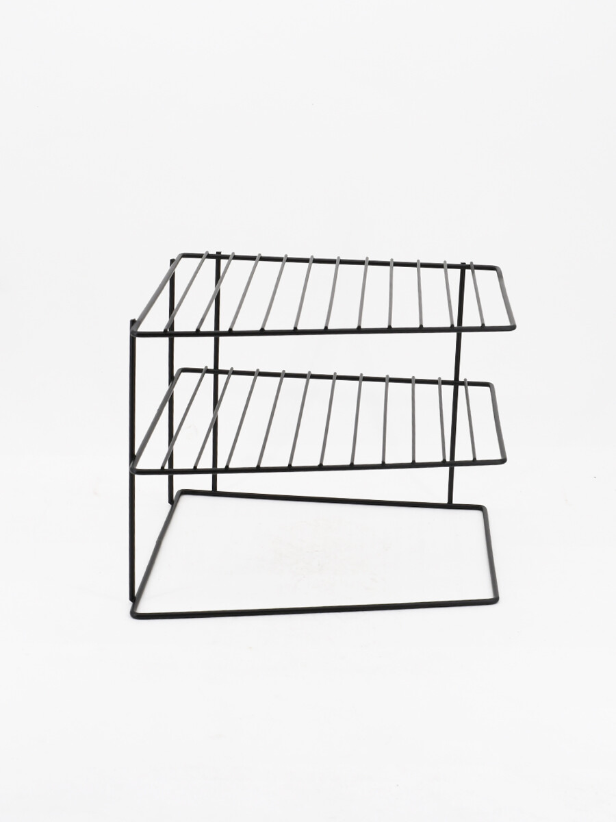 SOPORTE ORGANIZADOR VAJILLA - NEGRO 