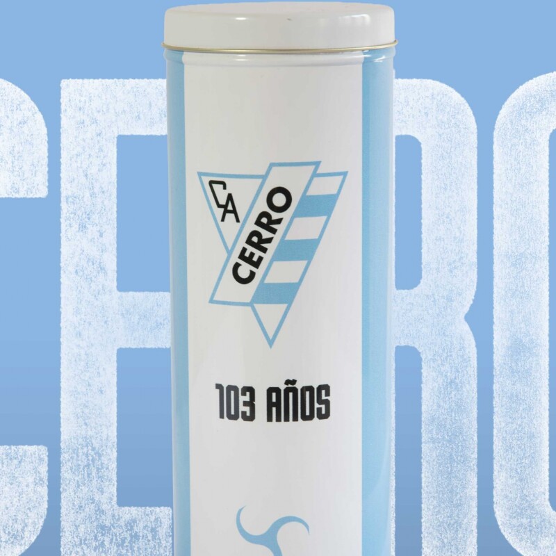 KIT Camiseta Cerro Niño + Lata 103 años de Historia KIT Camiseta Cerro Niño + Lata 103 años de Historia